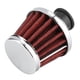 thumbnail image 5 of Filtro de entrada de aire frío Universal para coche de 12mm, filtro de cabeza de seta, 5 of 9