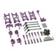 thumbnail image 2 of Kit de piezas de mejora pa c DIY pa 124017 124016 124018 124019 práctico resistente , púrpura Violeta Yotijar Piezas de actualización de coche RC, 2 of 6