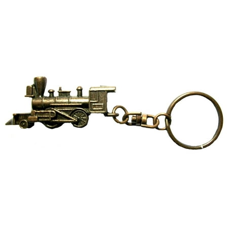 Old Time Steam Locomotive Key Chain