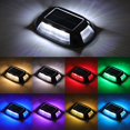 thumbnail image 1 of Luces solares para entradas VOLISUN, paquete de 8, 9 colores RGB IP67, 1 of 6