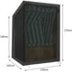 thumbnail image 2 of Funda protectora para silla de playa 420D, 135x105x175/140cm funda para silla de playa, funda protectora impermeable para silla de playa, con velcro, transpirable, resistente al invierno Adepaton LN-1547, 2 of 5