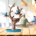 thumbnail image 3 of Pájaro árbol en soporte de joyería Lvero Bandeja Gloria puesto de joyería, 3 of 9