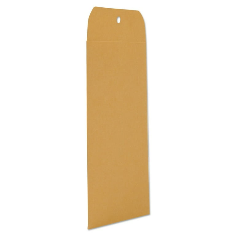 Kraft Clasp Envelope, #63, Square Flap, Clasp/Gummed Closure, 6.5 x 9.5, Brown Kraft, 100/Box Kraft Clasp Envelope, #63, Square Flap, Clasp/Gummed Closure, 6.5 x 9.5, Brown Kraft, 100/Box