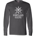 thumbnail image 3 of Inktastic Portland Maine Vacation Long Sleeve T-Shirt, 3 of 5