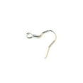thumbnail image 1 of fastboy Simple Design Earring Hook Replacement Silver Anti-allergy Earrings Finding Jewelry Making Handicraft Accessories, 1 of 1