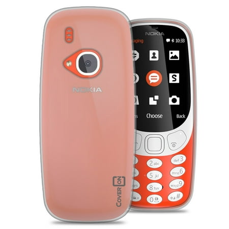 CoverON Nokia 3310 (2017 Version) Case, FlexGuard Series Soft Flexible Slim Fit TPU Phone Cover (Not Fit Nokia 3310 3G (Best Nokia N Series Phone)