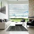 thumbnail image 7 of Ahgly Company Machine Washable Indoor Rectangle Traditional Charcoal Black Area Rugs, 8' x 12', 7 of 7