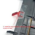 thumbnail image 3 of Repair Kit -Fix Paper Tray Leg for HP OfficeJet Pro 6800 6900 Series B6T06-40038, 3 of 8