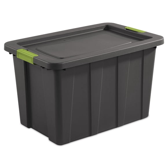 Sterilite 114L Tuff1 Tote Box- Grey