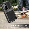 thumbnail image 6 of ELEHOLD for Samsung Galaxy S24 Plus Case,Outdoor Sports Military Heavy Duty Full Body Cover with Built in Screen Protector Hidden Kickstand Shockproof Dustproof Case for Samsung S24 Plus,Black, 6 of 9