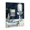 thumbnail image 3 of Stupell Industries Blue Bath Floral Scene Canvas Wall Art design by Kim Allen, 48 x 36, 3 of 7