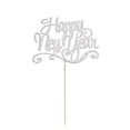 thumbnail image 4 of 20 pasteles de letras con purpurina para Navidad Plata, 4 of 9