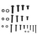 thumbnail image 1 of Tornillos tuercas arandelas kit de arandelas de tuercas de tornillo rosca profunda transparente 8 mm 12 mm 16 mm 20 mm cabeza semicircular 1220 piezas para ANGGREK Otros, 1 of 8
