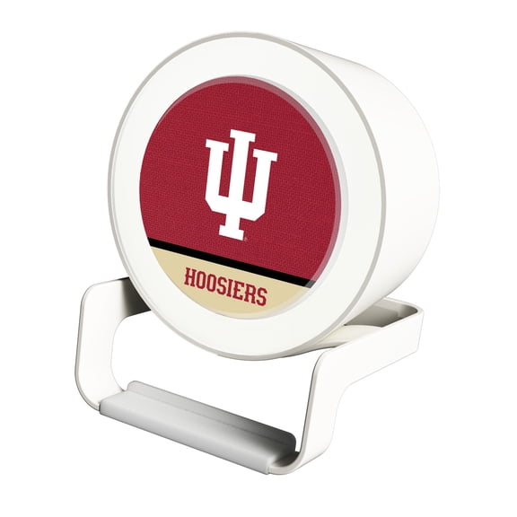 Indiana Hoosiers Night Light Wireless Charger And Bluetooth Speaker