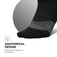 thumbnail image 6 of Feetures Elite Light Cushion Quarter Solid - Sport Sock with Targeted Compression - New Black, S (1 Pair), 6 of 8