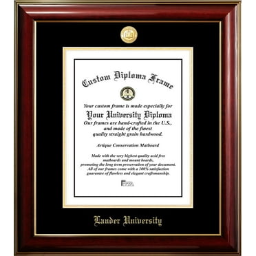 Lander University Classic Diploma Frame