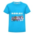 thumbnail image 1 of Camiseta de Roblox para Niños Ninas de 4 a 12 Años, Playera Infantil Gamer de Algodón con Gráfico, Ropa de Moda para Verano, Regalo para Cumpleaños y Navidad, 1 of 3