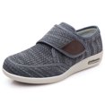 thumbnail image 1 of XIHAHA 2022, zapatos informales con cojín de aire, pies anchos, hinchados, ajuste de eversión del pulgar, zapatos para diabéticos suaves y cómodos, zapatos para caminar, 1 of 5