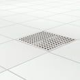 thumbnail image 5 of Design House Modern Stainless Steel 6" Square Shower Drain, 5 of 11