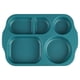 thumbnail image 2 of Bandeja de almuerzo infantil de paja de trigo | Plato de comida para estudiantes con 5 compartimentos | Plato dividido duradero estilo cafetería | Vajilla ecológica sin BPA, 2 of 5