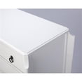 thumbnail image 4 of Beaumont Lane Metropolitan Living Glossy Accent Chest in White, 4 of 7