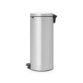 thumbnail image 2 of Brabantia Trash Can Newicon, 8 Gallon / 30L Metallic Gray, 2 of 7