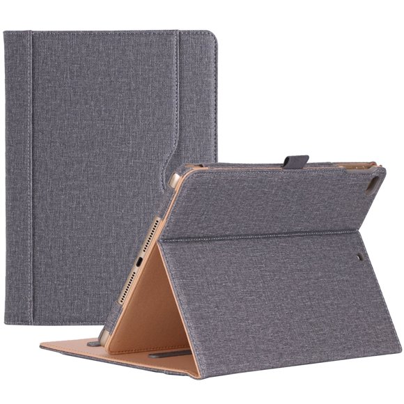 Funda ProCase para iPad de 9,7 pulgadas (6.ª y 5.ª generación), Air 2/Air 1, color gris