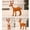 A, variant on WEGFTDUOP Christmas Decorations Spotted Deer Ornaments Toys Simulated Deer Decorations Dolls Christmas Decorative Items