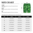 thumbnail image 3 of Goofa green Skull Pattern Men's Pajama Short Sleep Shorts Soft Comfortable Breathable Pajamas Shorts with Pockets-4X-Large, 3 of 6