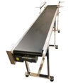 thumbnail image 3 of INTSUPERMAI PVC Flat Conveyor Belt System for Industrial Transport Conveyor Double Guardrails Stainless Steel 82.6"*12", 3 of 6
