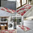 thumbnail image 2 of Pioneer Flower Floral Print Pattern Kitchen Rug Mat,Kitchen Runner Rugs Non Skid Washable,Decorative Kitchen Floor Mats for Kitchen,Sink,Laundry,17"X47", 2 of 5