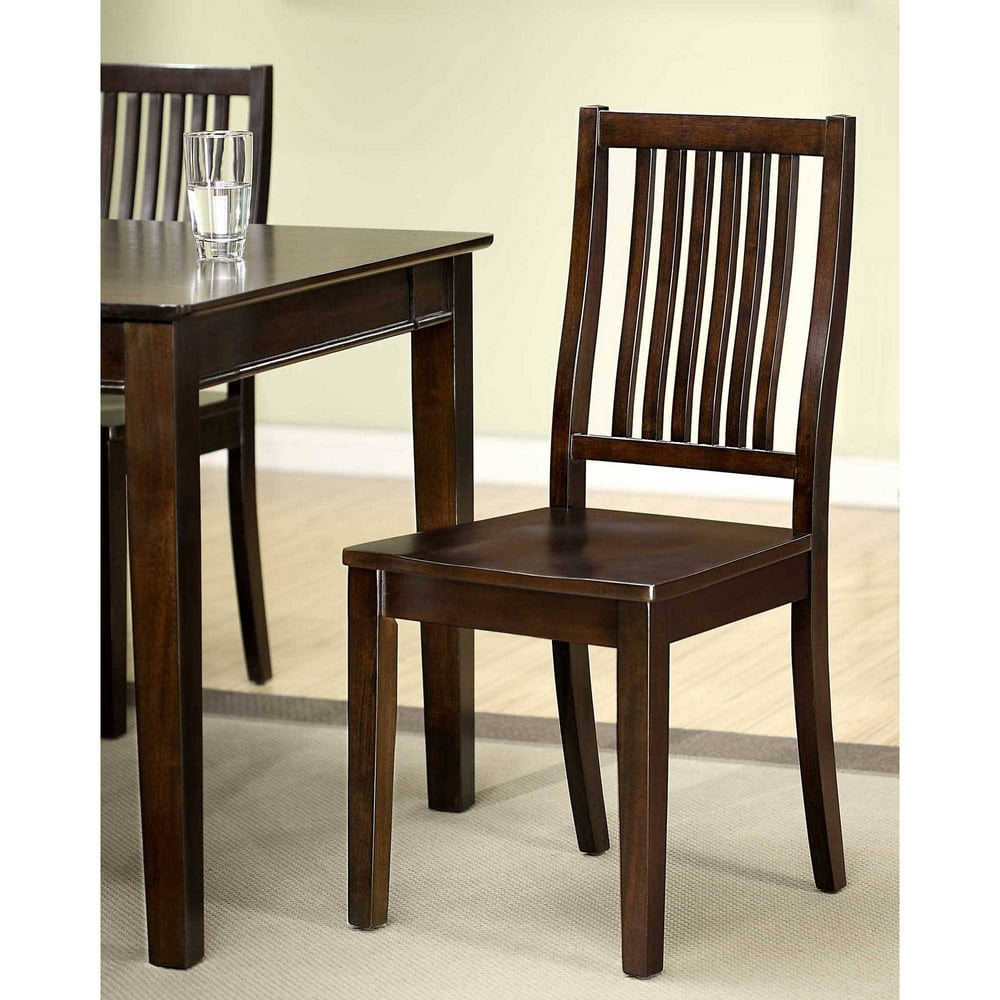 Whalen Homestead Dining Chair (Set of 2), Espresso Finish