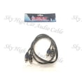 thumbnail image 1 of Sky High Car Audio 2 Channel Twisted 6 ft RCA Cables Coated 6' OFC, 1 of 4