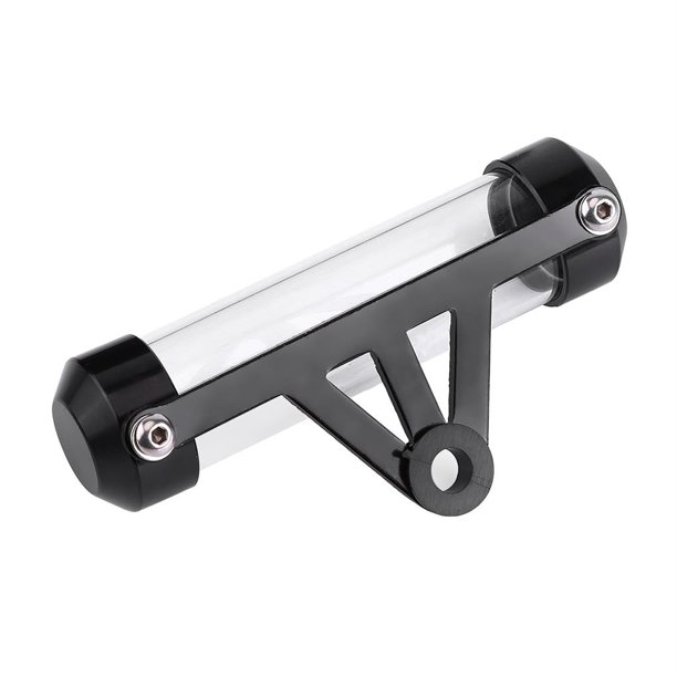 Tubo De Impuestos De Motocicleta Impermeable Universal Moto Decorativa Tubo De Disco De Impuestos Seguros Soporte De Disco De Impuestos De Motocicleta De Aleación Marco De Soporte Cilíndrico De Serendint VI005971-00