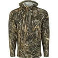 thumbnail image 3 of Drake Waterfowl Men's MST Breath 1/4-Zip Camo Hoodie Jacket, 3 of 4