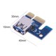 thumbnail image 4 of Adaptador PCIe X1 PCI E 1X a USB 3.0 hembra para PCI Express Riser Mining, 4 of 5