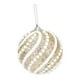 thumbnail image 4 of Adorno navideño de bola de 8 cm, accesorio decorativo, irrompible. Amarillo, 4 of 7