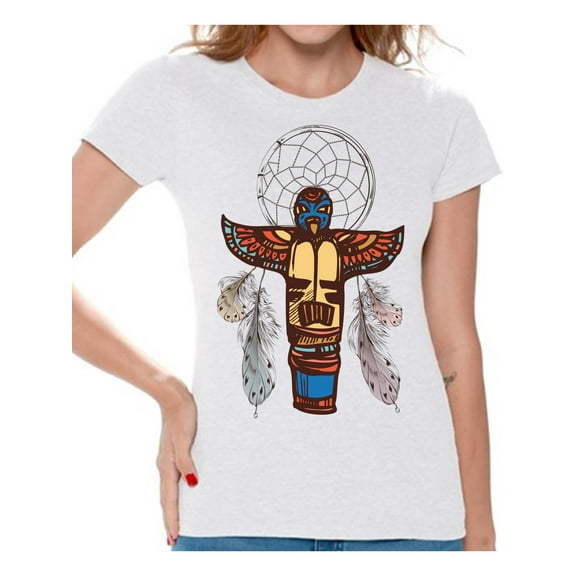 Awkward Styles Dreamcatcher T-Shirt Tribal T Shirts for Women