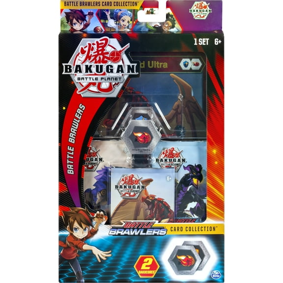 Bakugan, Deluxe Battle Brawlers Card Collection with Jumbo Foil Dragonoid Card, for Ages 6 and Up