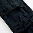 thumbnail image 4 of Clothing Men's Cargo Pants,Men's Cargo Pants Cargo Trousers Hiking Pants 8 Pocket Plain Comfort Breathable Outdoor Daily Going Out Cotton Fashion Casual Pants, 4 of 8