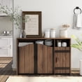 thumbnail image 6 of Furniture of America Winchester Farmhouse 47.2"Width Multi-Storage Wood Buffet, Distressed Walnut, 6 of 8