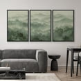 thumbnail image 4 of Hieng Cuadros De Pared De Sala, 3 Piece Canvas Wall Art Woodland Nursery Decor Forest Rivers Canvas Prints Home Artwork Decoration for Living Room,Bedroom(only canvas), 4 of 6