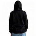 thumbnail image 4 of Mifsaly Thanksgiving Hoodie for Women Vintage Pumpkin Fall Graphic Pullover Sweatshirt with Pocket Long Sleeve Casual Autumn Clothes Black,XXL, 4 of 5