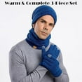 thumbnail image 4 of Ardenknit Winter Set, 3 Piece Set Windproof Knit Hat, Cap and Scarf Gloves, for Cold Weather, 4 of 8