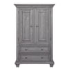 Oxford Baby Westport 4-Drawer Armoire, Dusk Gray