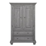 Oxford Baby Westport 4-Drawer Armoire, Dusk Gray