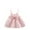 Pink, variant on 2025 TAGOLD Toddler Girls Summer Dress,Casual Dress for Kids,Girls Summer Sleeveless Bow Checkerboard Dress Princess Dress