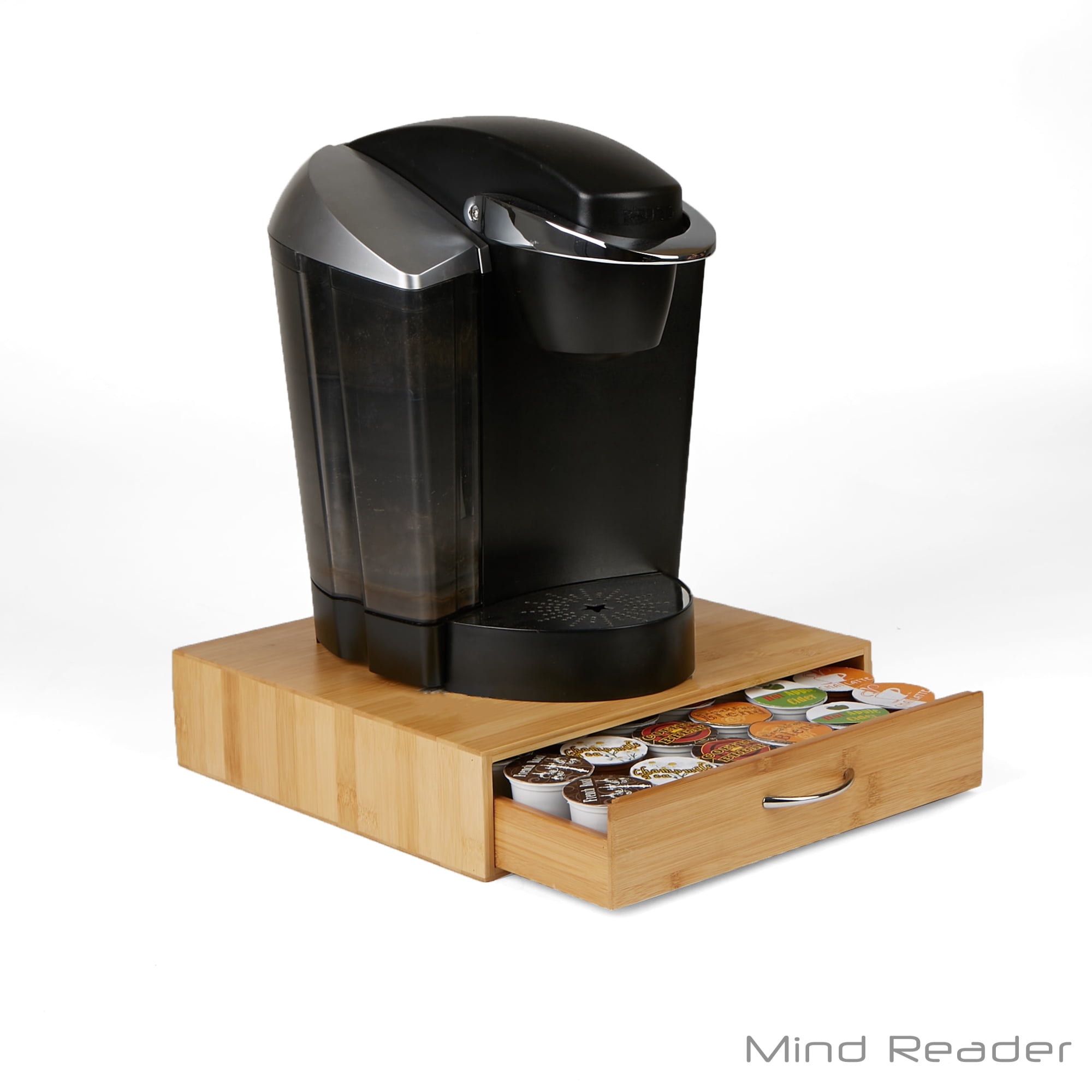 Mind Reader 36 Capacity K-Cup Single Serve Coffee Pod Storage Drawer Organizer Red