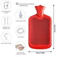 Enema Kit 2L Enema Bag 4.9ft. Long Silicone Hose 6 MultiSize