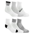 thumbnail image 3 of Chaps, Adult Mens, 6-Pack Sports Performance Ankle Socks, Sizes 6-12, 3 of 6